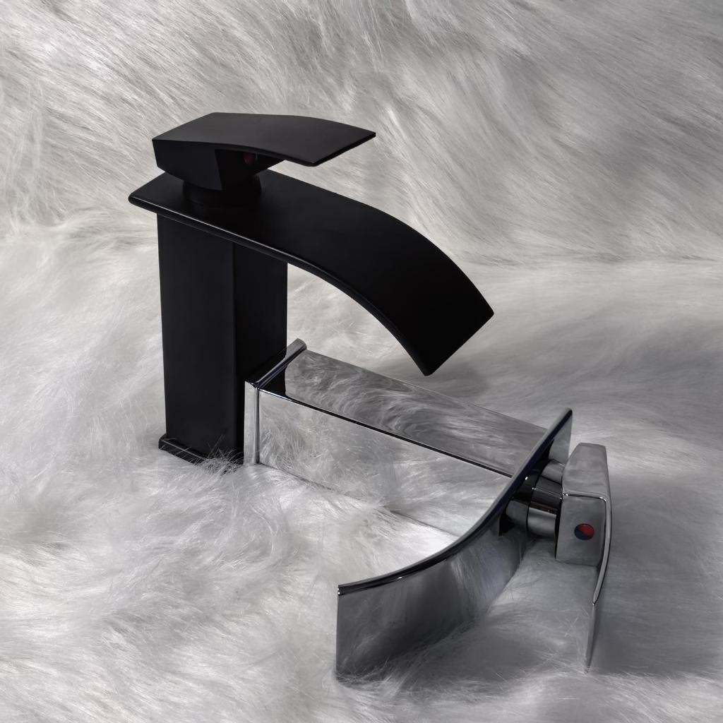 Nordic Waterfall Bathroom Faucet - Hot/Cold Mixer