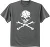 T-shirt Pirata Teschio e Tibie Incrociate Usurata Jolly Roger Camicie di Halloween