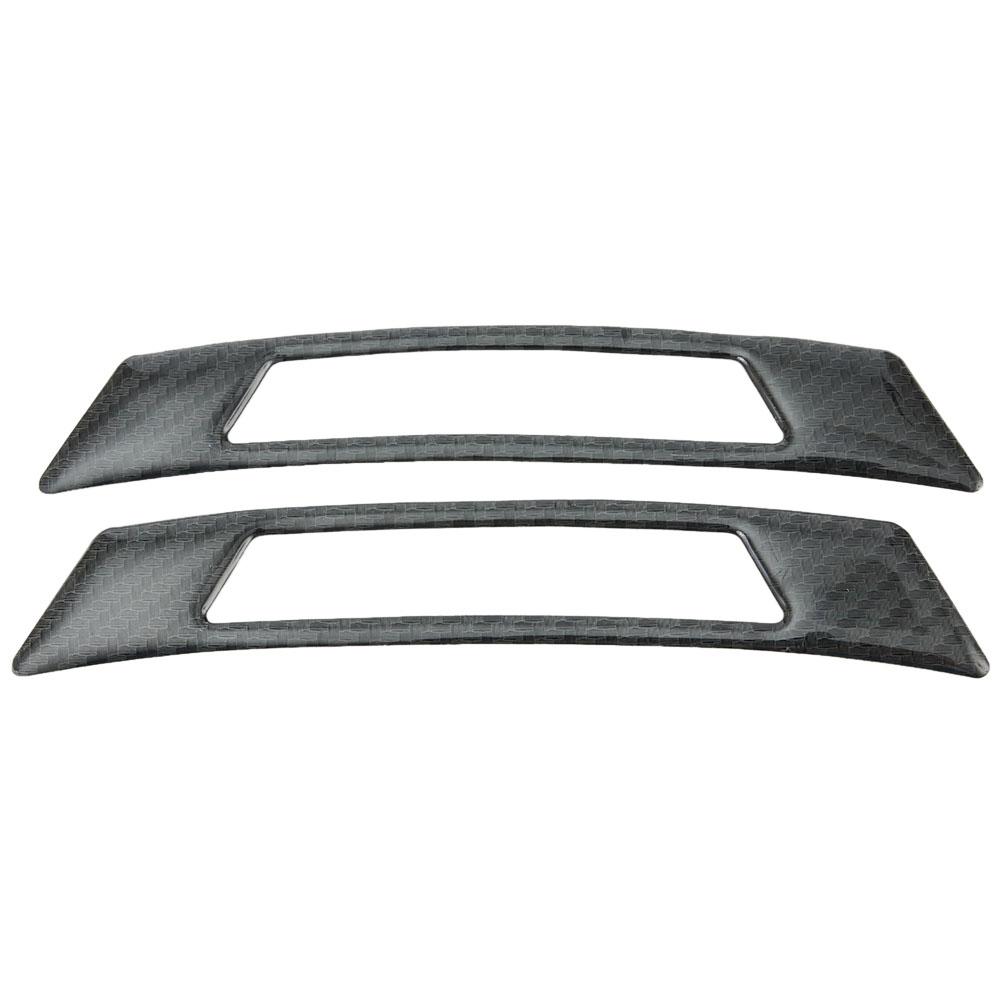 

Carbon fiber 2pcs Safety Flare Strip Protector Dual Bumber Reflective Sticker Fender Exterior SideBody Eyebrow China Mainland