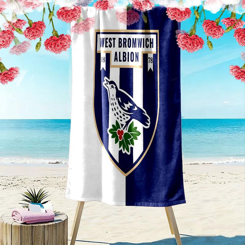 WestBrom Beach Towel, Large Soft Quick Dry Towel for Beach Camping Swimming