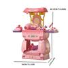 Children'S Play Home Makeup 2-In-1 Storage Toy Girl Princess Dressing Table
