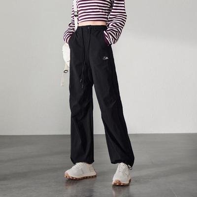 SOFSIL 2026 Spring Women's High-Waist Wide-Leg Utility Pants