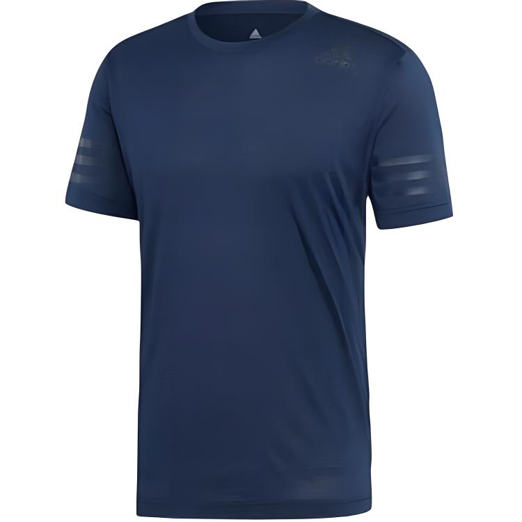 

Adidas Round Neck Casual Printed Short Sleeve T-Shirt Men Tops Blue CE0861 M