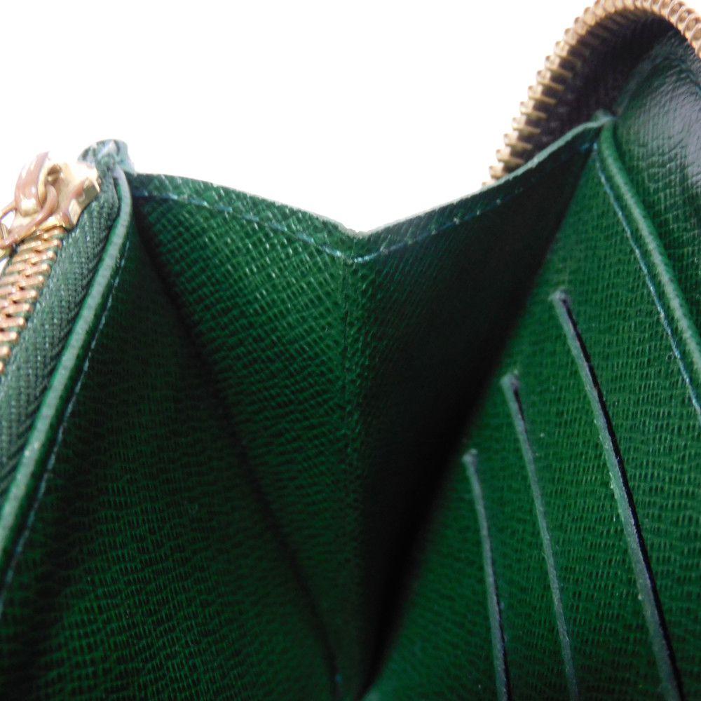 Used 12564 Zippy Organizer M60035 7940 Bellboy Green Zip Around Monogram Groom Veil Men's from Japan AUTHENTIC