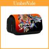 Dragon Ball Son Goku Pattern Double Layer Stationery Storage Bag For Students And Office Use