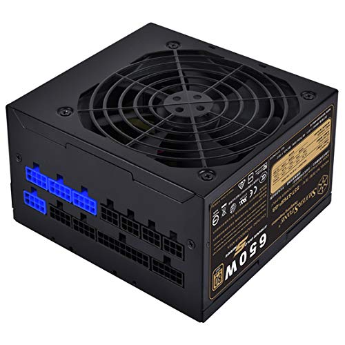 Silver Stone Strider Series Fully Modular 80Plus Gold Certified ATX Power Supply, 650W, SST-ST65F-GS-Rev