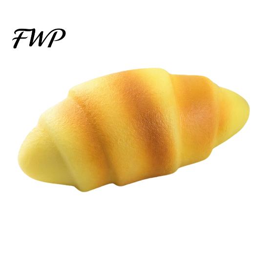 Croissant Stress Relief Toy Squeeze Toy, Simulated Bread Sensory Fidget Anxiety Home Office Worker Relaxation Desk Ball