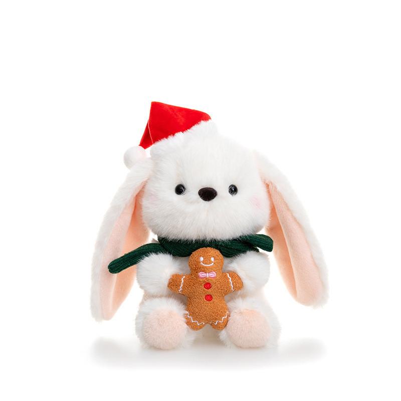 Christmas Plush Bear Snowman Soft Toy With Pp Cotton Filling For Holiday Gift