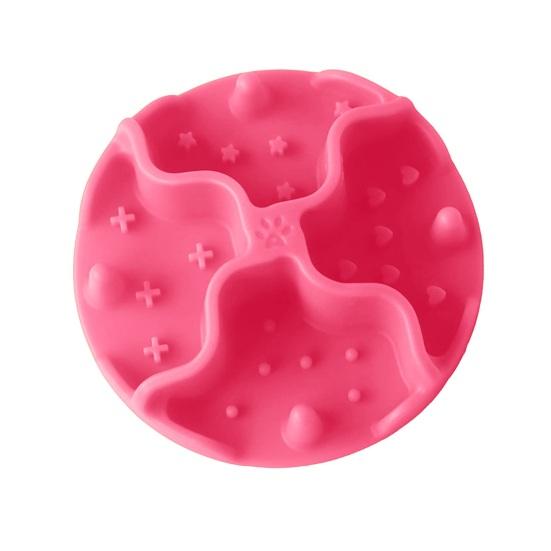 Silicone Slow Food Pad Prevent Choking Promote Healthy Eating Suction Cup Soft Licking Mat for Cats
