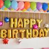 N Letter N Silver Balloon 40 Cm Foil for Birthday Wedding Party