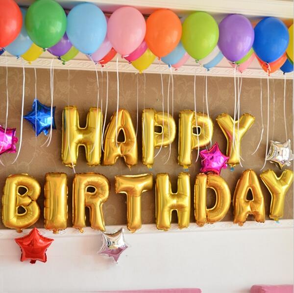 N Letter N Silver Balloon 40 Cm Foil for Birthday Wedding Party
