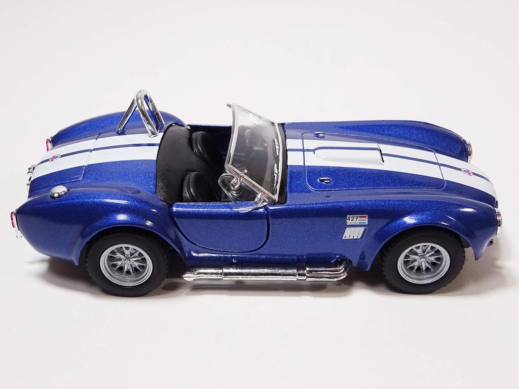 Kinsmart Shelby Cobra 427 Blue Diecast Car KT5322 S/C 1/32