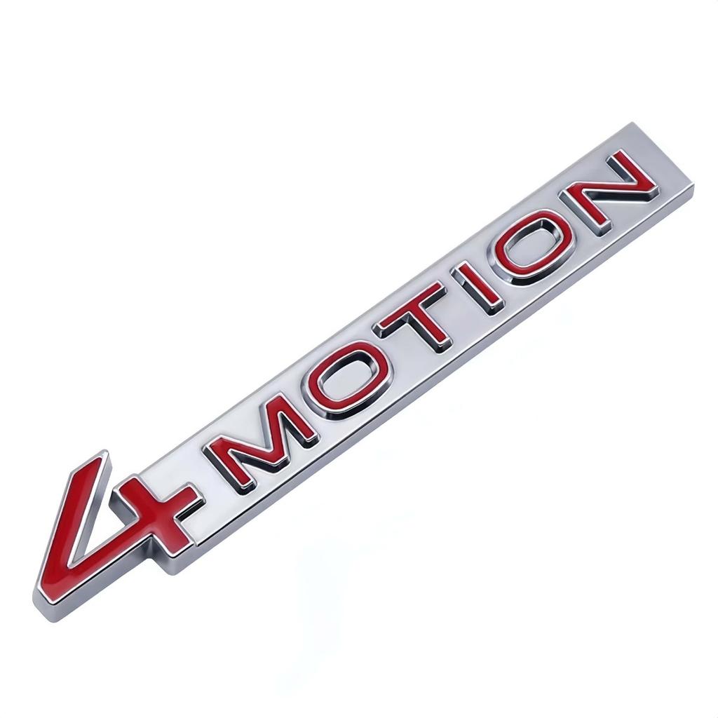 3D Metal 4MOTION 230TSI 280TSI 330TSI 380TSI Logo Badge Sticker Car Rear Trunk Emblem Decal