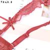 DKGEA Women Thin Brassiere Sexy Bra Set Lace Underwear Plus Size D E Cup