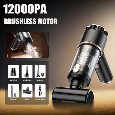 LED Display Car Vacuum Cleaner 12000Pa Mini Wireless Vacuum Cleaner Powerful Suction Handheld Portable Vacuum Cleaner for Car