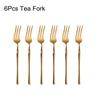 6/16/24/30Pcs Gold Tableware Stainless Steel 304 Cutlery Set Mirror Dinnerware Wedding Gift Hotel Home Dinner Party Flatware