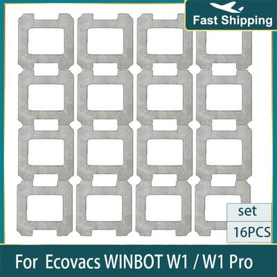Washable Mop Cloths Cleaning Rag for Ecovacs WINBOT W1 / W1 Pro Window Cleaner Robot Accessories