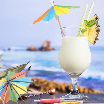 Drank paraplu tandenstokjes Multifunctionele cocktail paraplu tandenstokjes 10 STuks Draagbare Hawaïaanse Feestdecoraties Luau Parasols