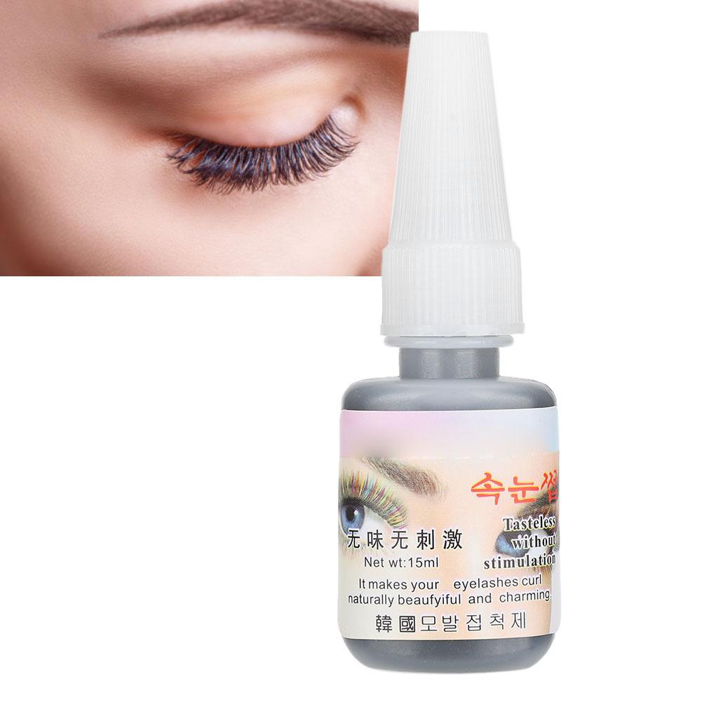 15ml False Eyelash Extension Grafting Eyelash Practice Glue Adhesive for BeginnersPracticing Glue