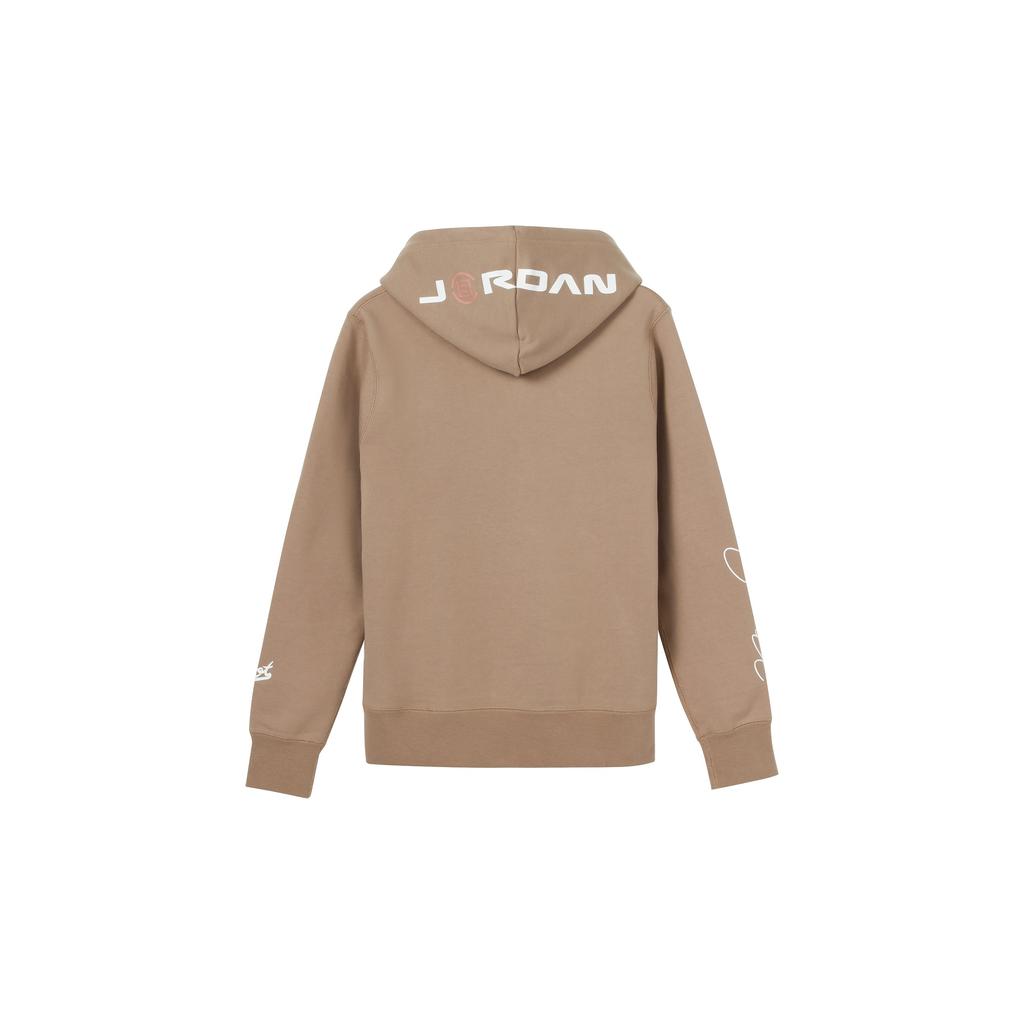 Air Jordan X CLOT Crossover Logo Printing Sports Pullover Asia Edition Brown Men's AR8396-213