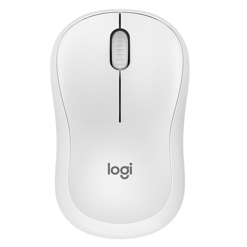 

Безшумна бездротова миша Logitech M221, 3 кнопки, 1000 dpi, оптична комп’ютерна миша 2,4 ГГц, USB білий
