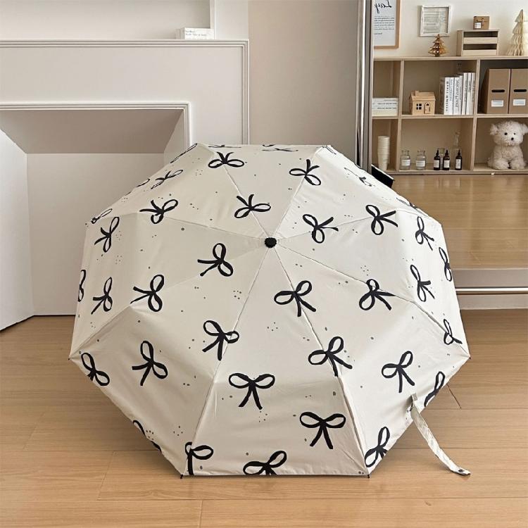 Tragbarer winddichter Regenschirm für Damen mit Sonnenschutz, automatischem/manuellem Öffnen und effektivem Regenschutz