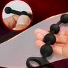 34cm Long Small Anal Beads Silicone Butt Plug Anal Balls Sex Toys For Gay Male Prostate Massage
