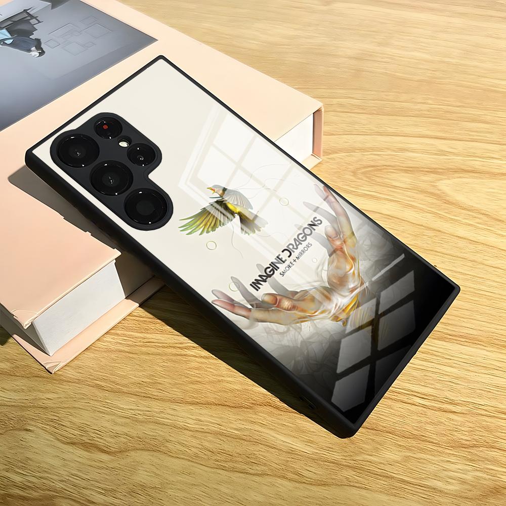 Imagine Dragons Phone Case For Samsung S24 Ultra S25 S23 S22 S20 Fe S21 Plus A54 A24 A53 A16 A13 Glass Cover