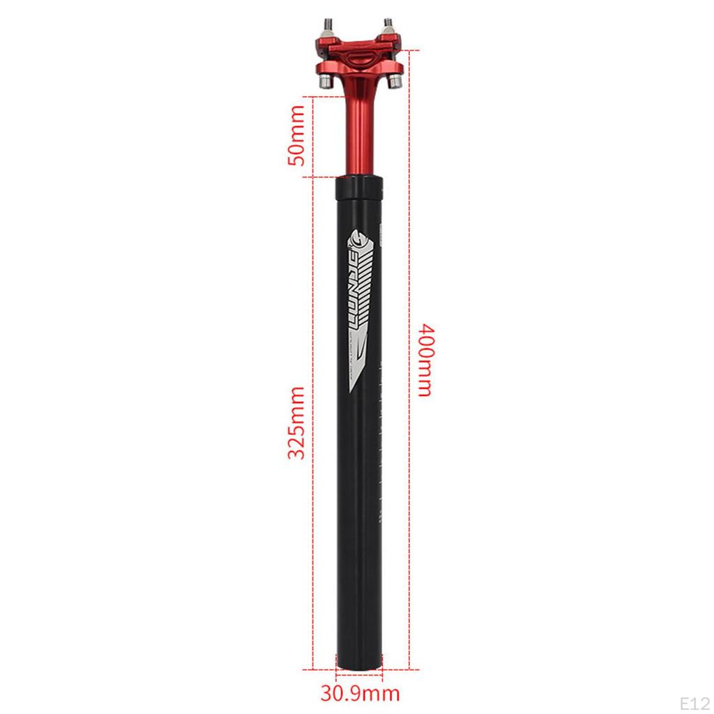 / 28.6 30.4 30.9 31.6 Mm Seatpost 400mm Adjustable Mountain Post for BMX