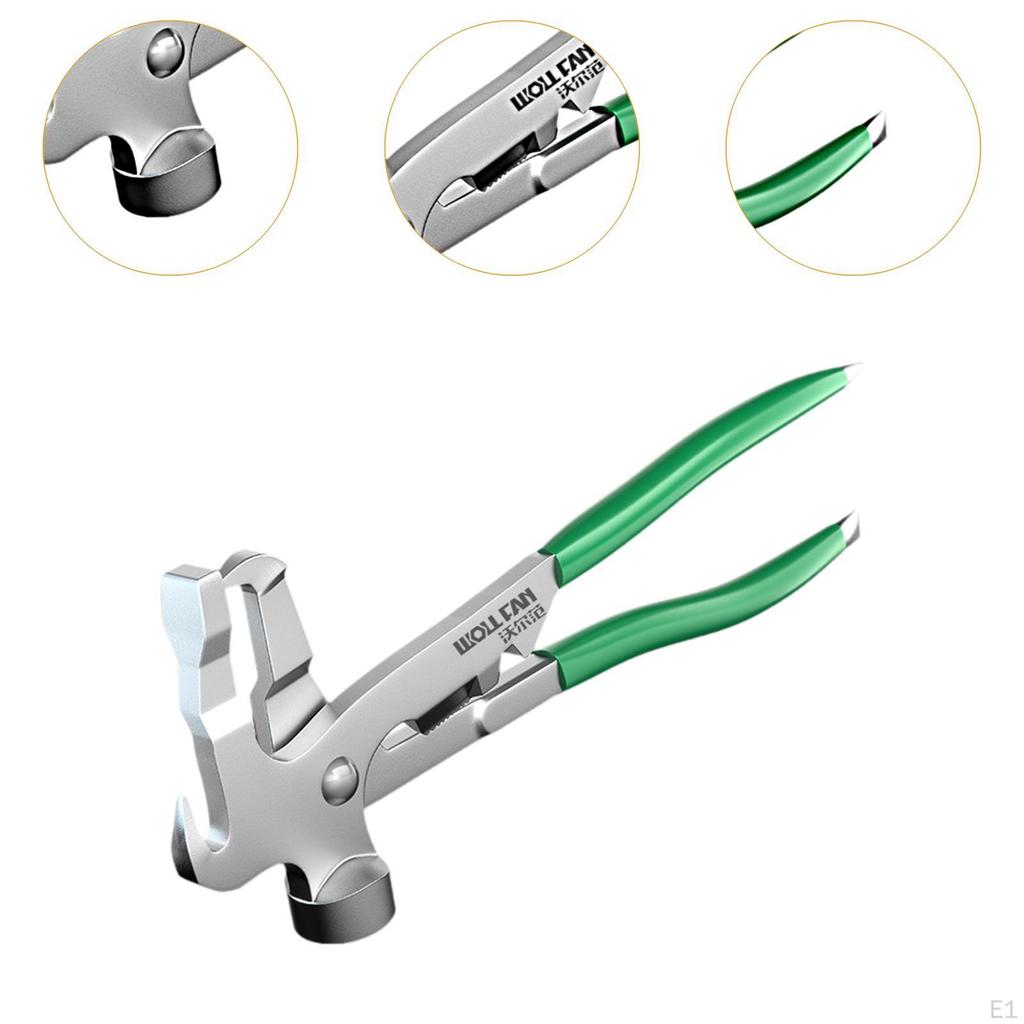 Radgewicht-Hammerzange, 9,5 x 23 cm, multifunktionales Werkzeug zum Entfernen von Reifen