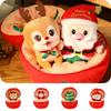 Fruit Eve Christmas Plush Toy Santa Claus Deer Stuffed Doll Kid Gift Decor Room