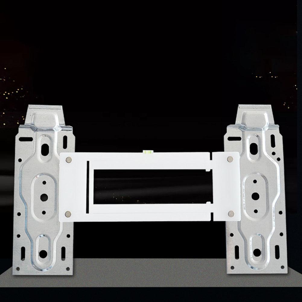 1 Stück Wandmontage Verstellbare Halterung Wasserwaage Zuhause Split Klimaanlage Innengerät Metallhalterung Mit A für Wasserwaage