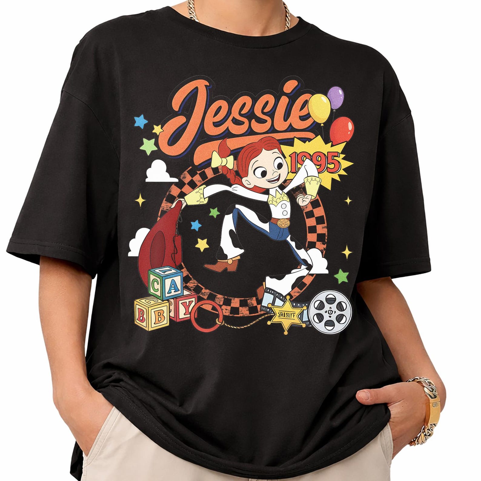 Jessie Toy Story Retro Cowgirl Tee, Disneyland Comfort Colors Shirt, Disneyland Gift S