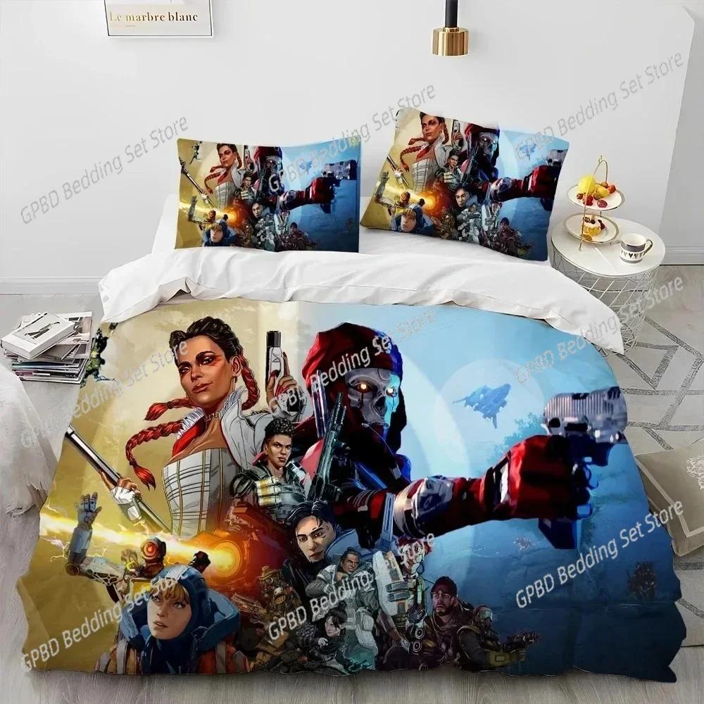 Comforter 3D Print A-Apex Legends Bedding Set 3D Printed Suitable For Bedroom Kids Home Textile