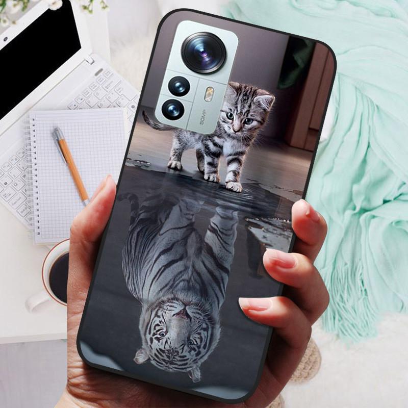 For Xiaomi 12 Pro Case Soft TPU Silicone Phone Covers for Xiaomi 12X 12 X 12Pro 5G Case Bumper Shockproof Coque Xiaomi12 Cover