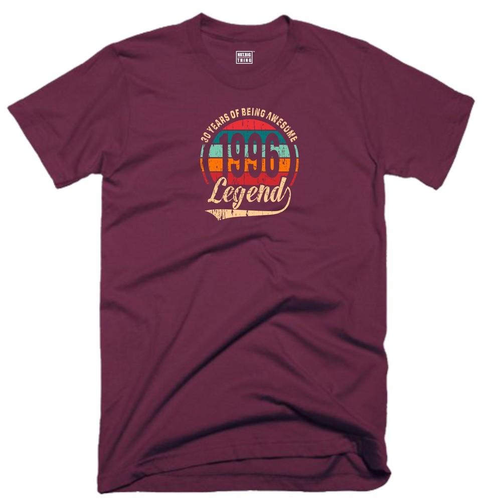 30th Birthday Legend T Shirt 30 Years Awesome Vintage 1996 Funny Joke Gift Top