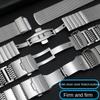 Für Panerai Seiko Nr. 5 Dosen Casio Huawei Omega Edelstahlarmband Shark Mesh Mailänder Band 22 24mm atmungsaktives Metall Uhrenarmband