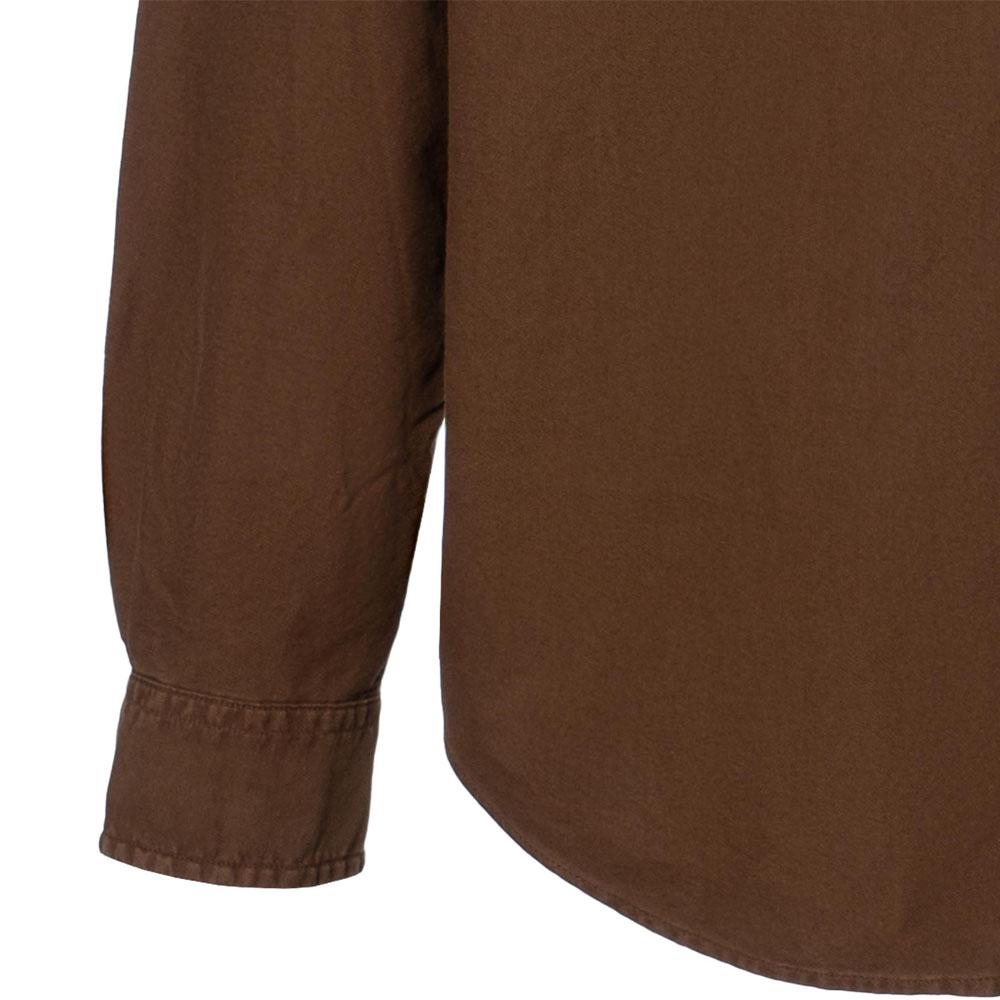 Polo Ralph Lauren Logo Embroidered Polo Shirt Men Shirts Brown MNPOWOV16823991200