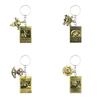 One Piece Keychain Set With Zinc Alloy Characters For Anime Fans And Gift Giving