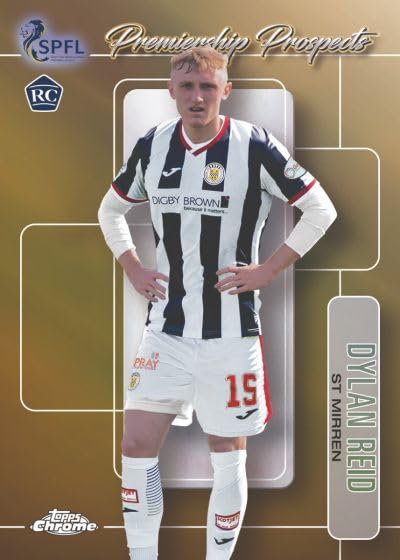 SPFL Topps Chrome Topps Шотландская Премьер-лига Topps Chrome Футбольная карта 2022-2023 2022-2023