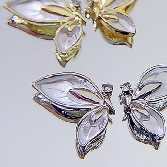 10Pcs DIY Removable Delicate Anti-oxidant Multi-layer Nail Art Wings Jewelries Nail Art Jewelries