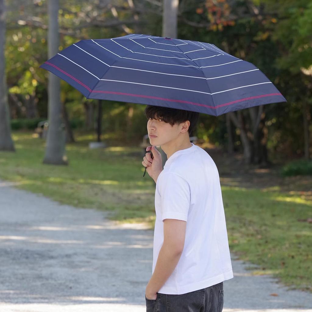 Nifty Colors Folding Marine Border Lightweight Mini 5190NV Umbrella, Carbon, 60,