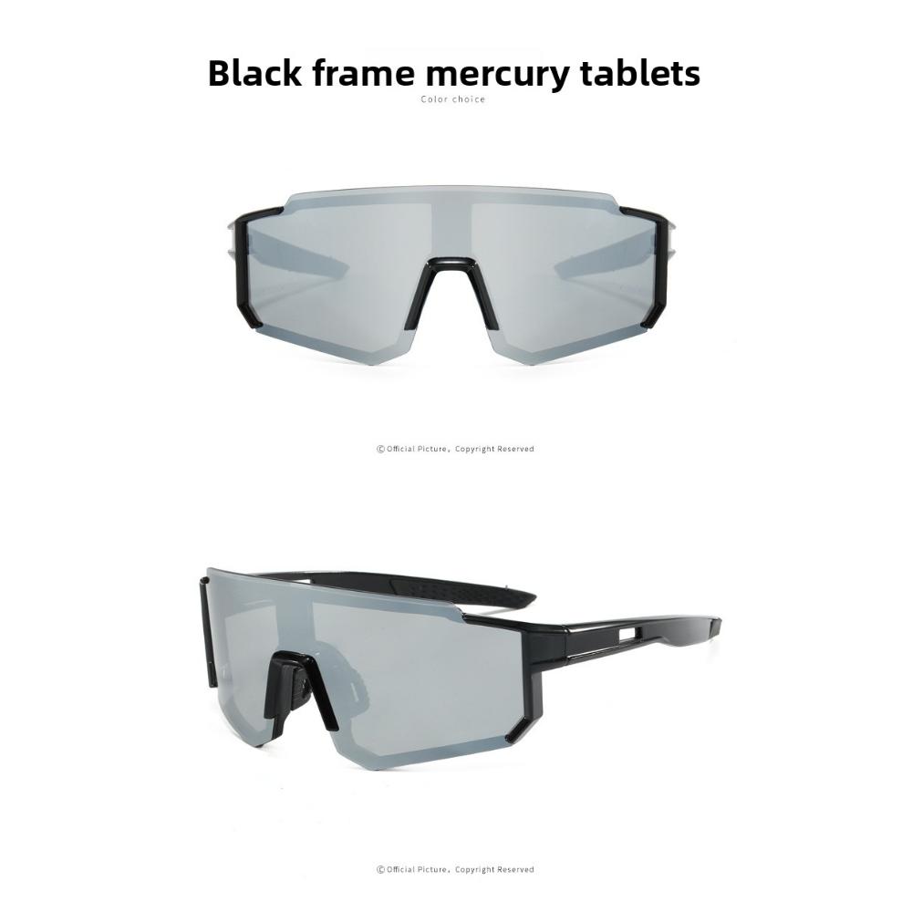 Europäische und amerikanische neue Sport-Radbrillen, Fahrrad-Trend Herren- und Damen-farbige Outdoor-Sonnenbrillen, beschichtete Modebrillen