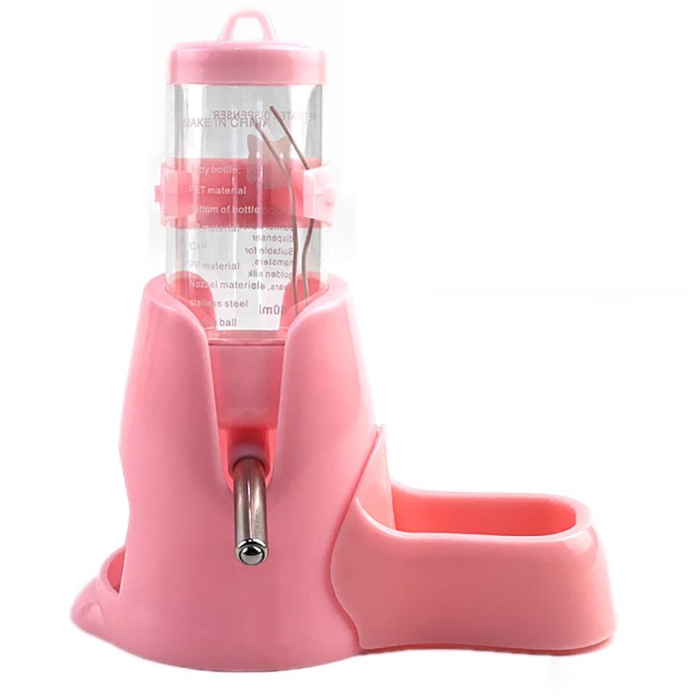 Plastic Hamster Drinker Detachable Pet Water Bottle Bowls Dish  Small Animals