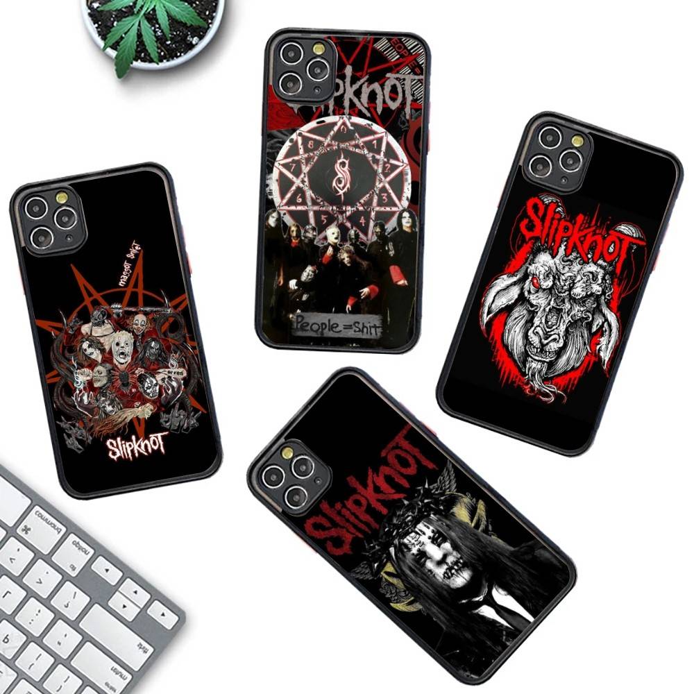 S-Slipknot Rock Matte Protective Case For IPhone 16 15 14 13 12 11 Pro Max X XS MAX Protection Case