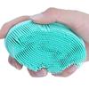 Silicone Shower Brush Multifunctional Massage Brush Baby Tactile Training Tool for HomeGreen