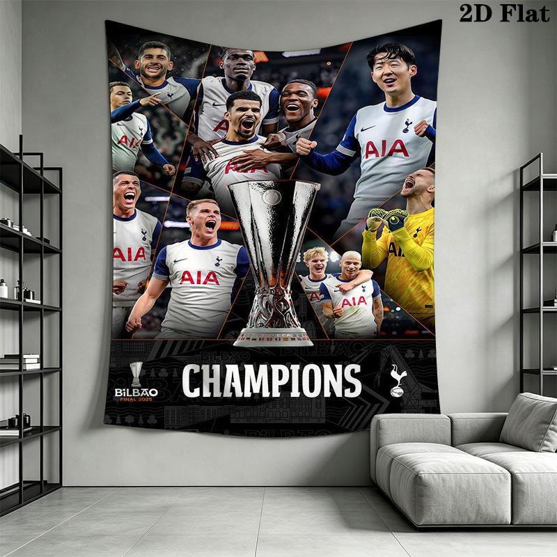 The Spurs Wall Hanging Printed Fabric Blanket Decorative Tapestries for Bedroom Living Room Home Decor