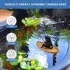 Fish Tank Decor Cute Kitten Fishing Resin Statue Aquarium Decoration For Garden Pond Home Office Landscaping Outdoor Aquatic