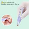 Baby Ear Cleaner Set with LED Flash Light Soft Ear Picks Ear Wax Curette Picker Ear Cleaning Tool for Safe Ear Wax Removal