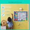 Kids Behavior Wooden Chart With Reward Stickers For Good Habit Encouragement